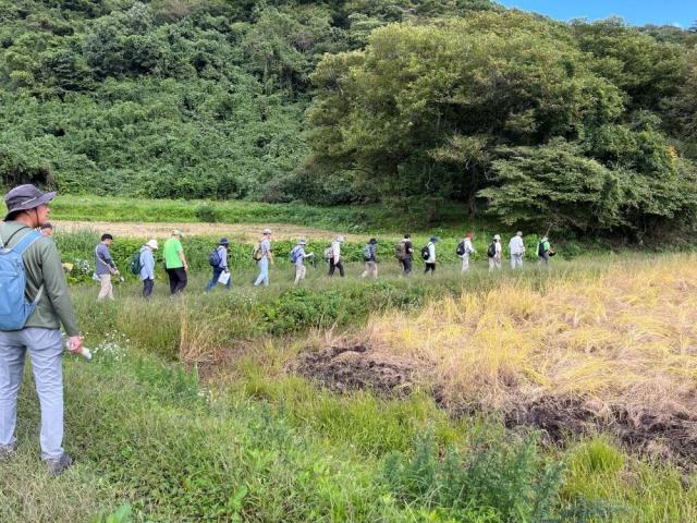 一関市骨寺村荘園コース分岐点５.JPG